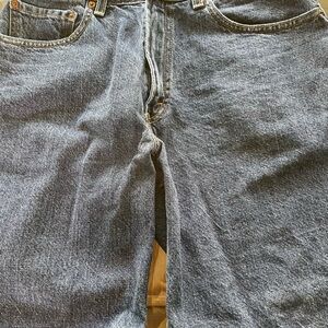 Levi's Classic Blue Denim Jeans